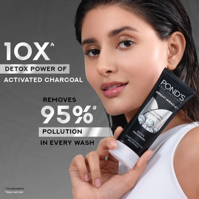 Pond's Face Wash Bright Miracle Detox 50g