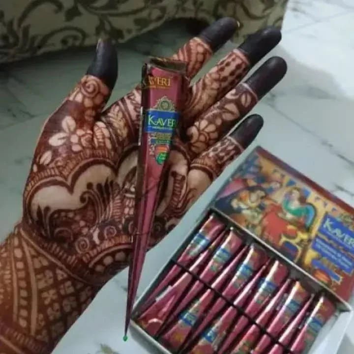 Kaveri Mehendi Cone – 2-Piece Combo