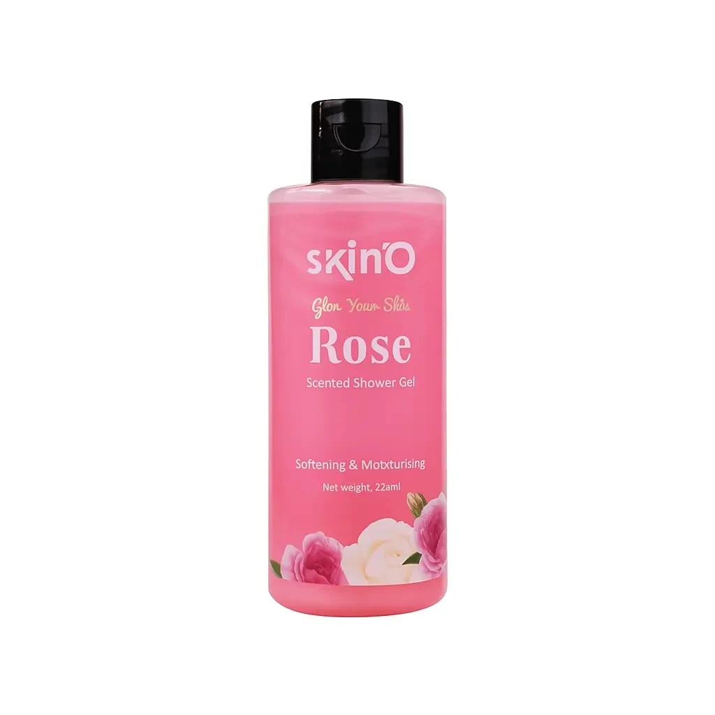 skinO Rose Scented Shower Gel - 220ml to all skin type