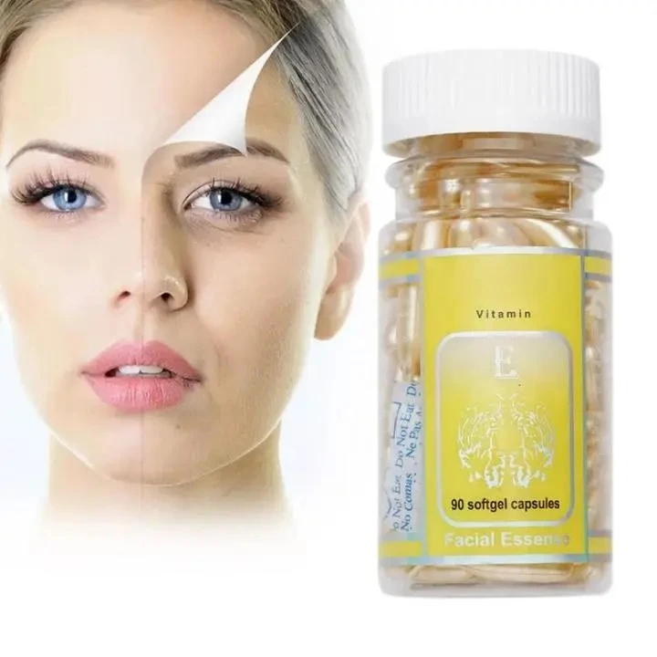 Facial Essence Aloe Vera & Vitamin E Facial Oil Capsules 90 Soft Capsules