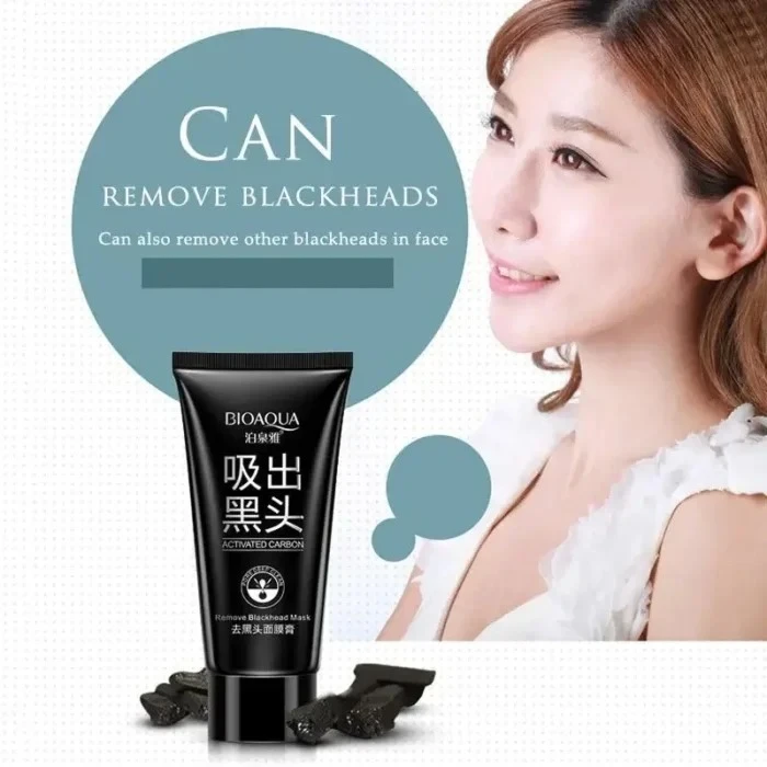 Bioaqua Activated Carbon Remove Blackhead Mask quantity