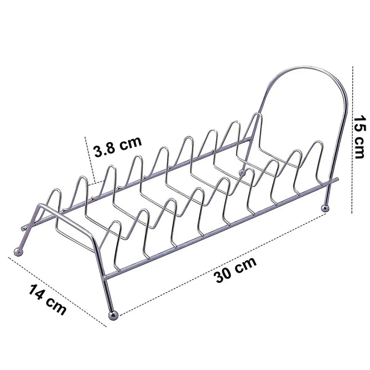 Stainless Steel Plate Stand
