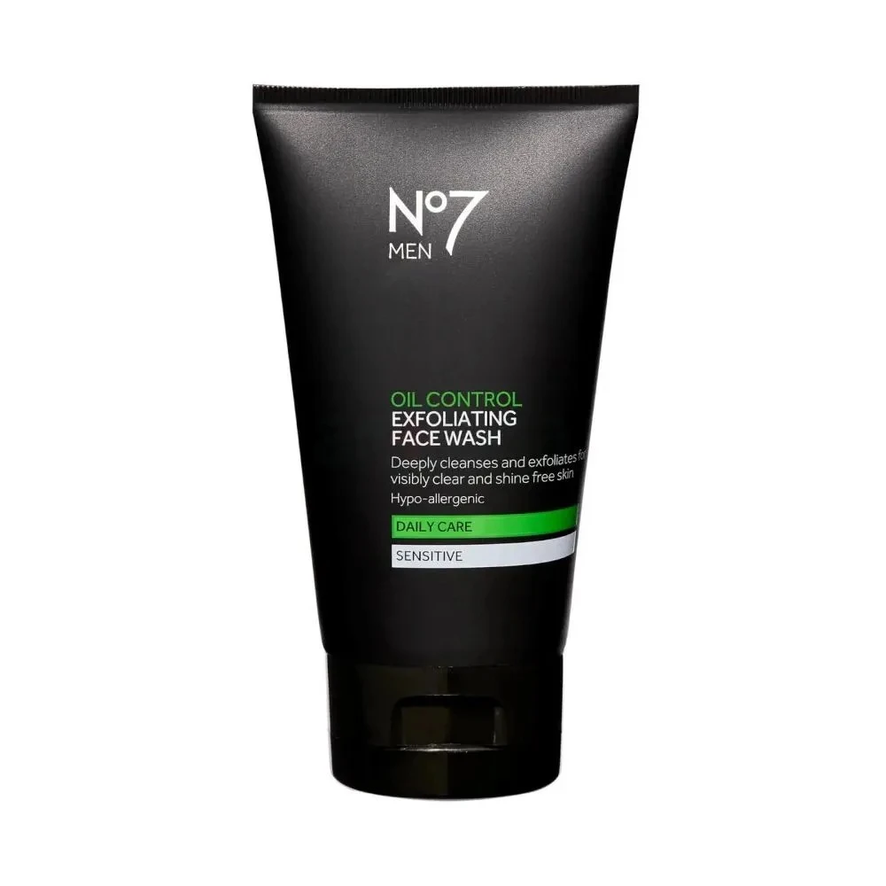 No7 Men Oil Control Exfoliating Face Wash (Uk) 150Ml