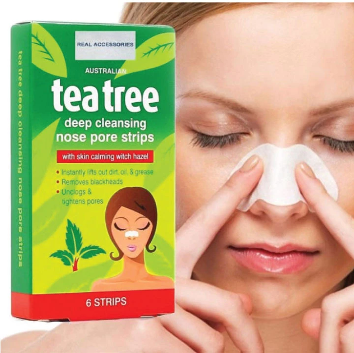 BEAUTY FORMULAS Tea Tree Deep Cleansing Nose Pore Strips