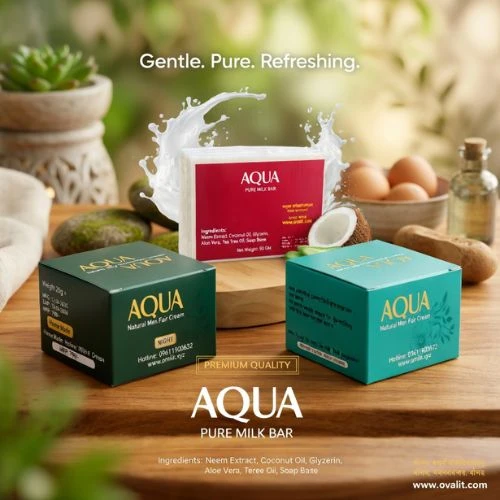 Aqua Men combo- day and Night cream with free soap